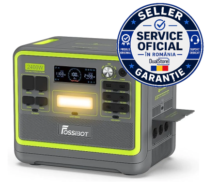 Energie verde - Statie de incarcare portabila Fossibot F2400 Verde