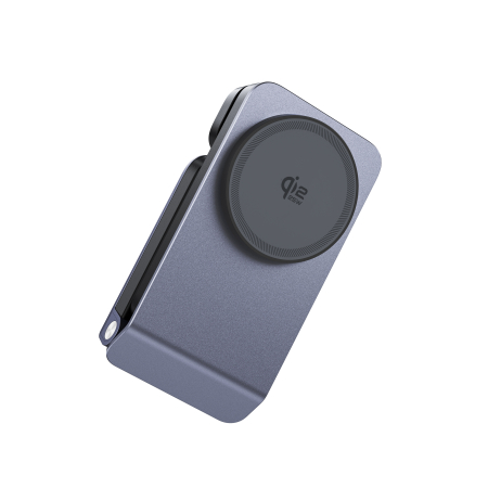 Stație de Încărcare Wireless iSEN W103, Magnetică 3 în 1, Pliabilă, Încărcare Telefon 25W, Smartwatch 2.5W, Căști TWS 5W, Suport Reglabil, Design Compact [4]