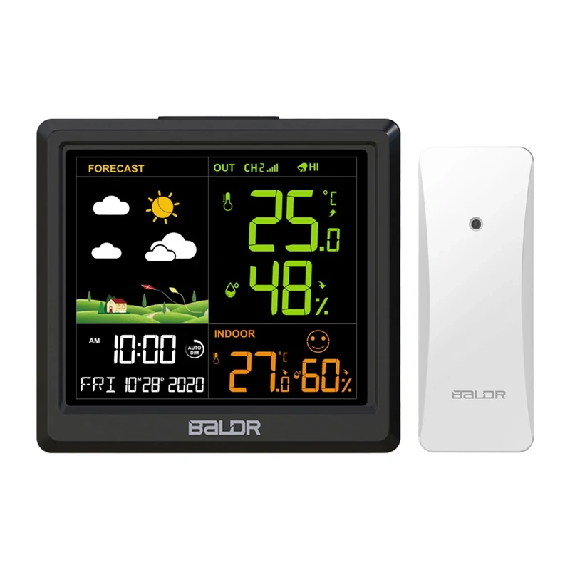 Gadgets - Statie meteorologica BALDRTHERM B0389WST2H2-V1 cu senzor exterior