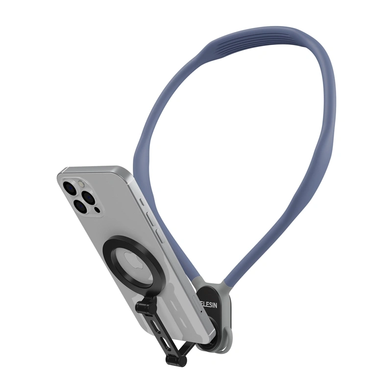 Suport magnetic pentru telefon TELESIN MNM-002-B cu prindere la gat pentru iPhone 12-16 [2]