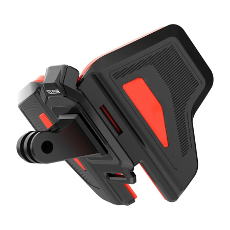 Gadgets - Suport pentru casca de motocicleta TELESIN pentru camere sportive