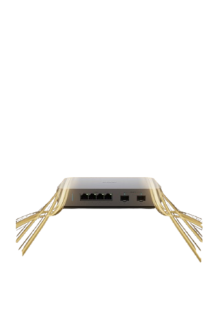 Xiaomi 10-Gigabit Switch, White, 60Gbps, 4×2.5G + 2×10G SFP+, Plug & Play, Desktop/Wall Mount [2]
