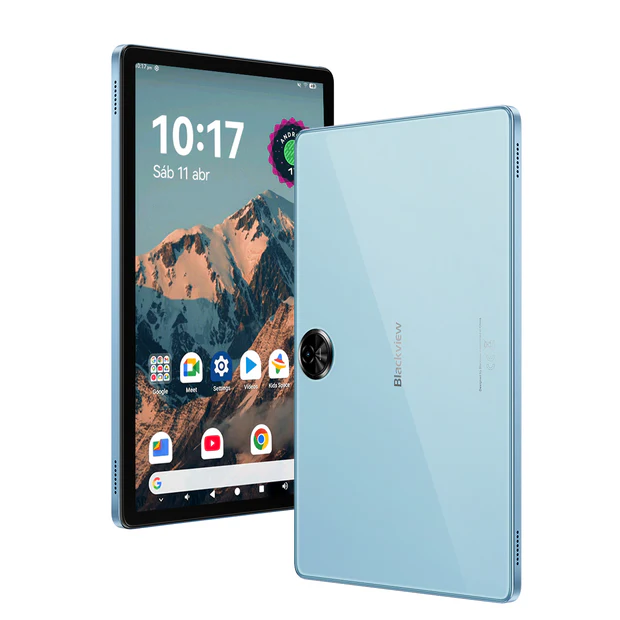 Blackview LINK 5 Tablet, Kék, WiFi 6, 11" HD IPS, Android 17, 32GB RAM (8GB + 24GB bővíthető), 128GB, Nyolcmagos 2.0GHz, 8300mAh, 18W Gyorstöltés, Bluetooth 5.4 [1]