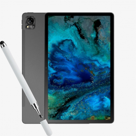 Táblagépek - Tablet Blackview MEGA1, Szürke, 4G, 11.5" 2.4K FHD+ 120Hz, Android 13, 16GB RAM (8GB + 8GB bővíthető), 256GB ROM, MTK Helio G99, ArcSoft 9.0, 50MP+13MP, 8800mAh, 33W, Stylus, Arcfelismerés, Dual SIM