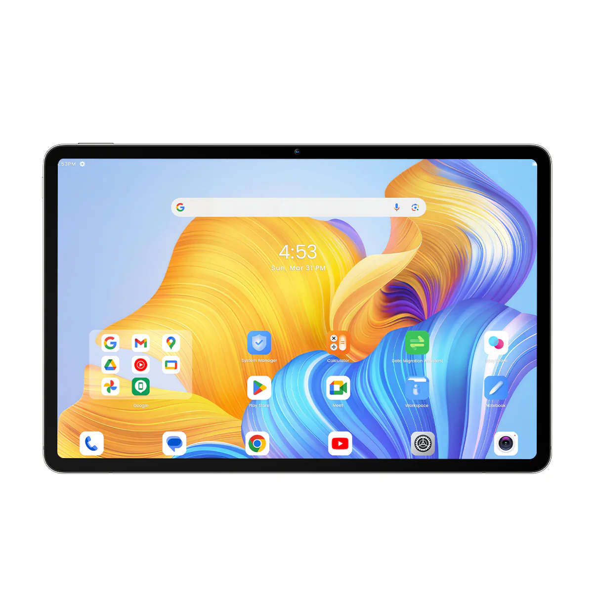 Tableta Blackview Oscal ELITE1, Argintiu, 4G, Display 12,1" 2.5K, Android 14, 24GB RAM(8GB+16GB extensibil), 256GB ROM, Helio G99, 8800mAh, 33W, Stylus Pen, ArcSoft 9.0, Face ID, Dual SIM [1]