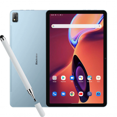 Tablete - Tableta Blackview Tab 16 Albastru, 4G, IPS 11", Android 12, 14GB RAM (8GB + 6GB extensibili), 256GB ROM, Unisoc Tiger T616 OctaCore, 7680mAh, Dual SIM