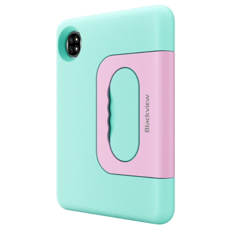 Tablet Blackview Tab 20 Kids, Green, 10.1", HD+ IPS 60Hz, 12GB RAM (4GB + 8GB Extended), 64GB ROM, 8MP, Android 15, Unisoc T310, PC Mode, Google Kids Space, 6600 mAh, 10W, Wi-Fi [4]