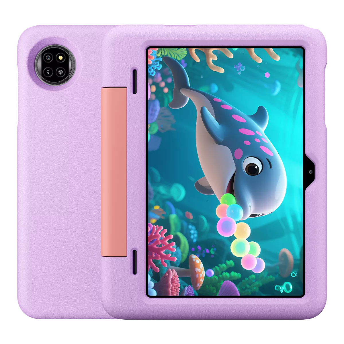 Tablete - Tableta Blackview Tab 20 Kids, Roz, 10.1", HD+ IPS 60Hz, 12GB RAM (4GB + 8GB Extensibili), 64GB ROM, 8MP, Android 15, Unisoc T310, Mod PC, Google Kids Space, 6600 mAh, 10W, Wi-Fi