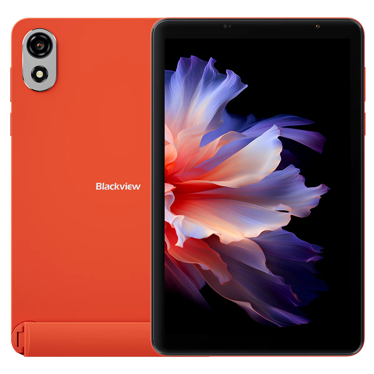 Tablete - Tableta Blackview Zeno 1, Portocaliu, 4G, 8" HD IPS, 18GB RAM (6GB + 12GB Extensibili), 256GB ROM, 8 MP, DokeOS_P 4.2, Tiger T615, AI integrat, 6000 mAh, 10W, Dual SIM