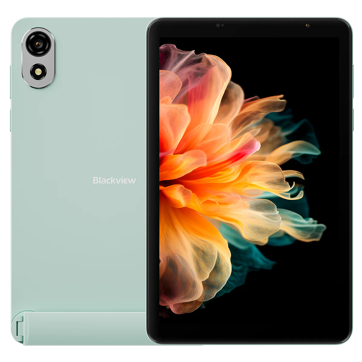 Tablete - Tableta Blackview Zeno 1, Verde, 4G, 8" HD IPS, 18GB RAM (6GB + 12GB Extensibili), 256GB ROM, 8 MP, DokeOS_P 4.2, Tiger T615, AI integrat, 6000 mAh, 10W, Dual SIM
