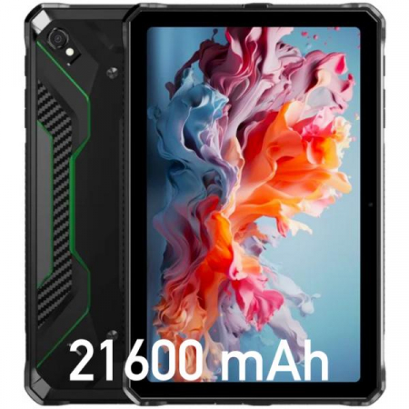Tablets - Tablet Doogee R20 Rugged Green, 4G, 10.4" 2.4K, Android 13, 20GB RAM (8GB+12GB expandable), 256GB ROM, 50MP+16MP, Helio G99 Octa Core, 21600mAh, 33W, OTG, Dual SIM