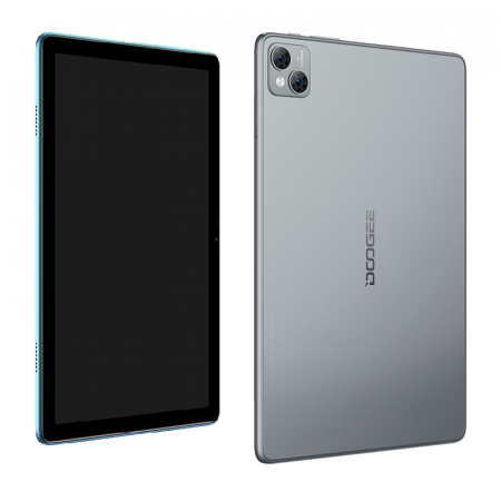 Tablete - Tableta Doogee T10 Gri, 4G, IPS 10.1" FHD+, Android 12, 15GB RAM (8GB + 7GB extensibili), 128GB ROM, Spreadtrum T606 OctaCore, 8300mAh, Dual SIM