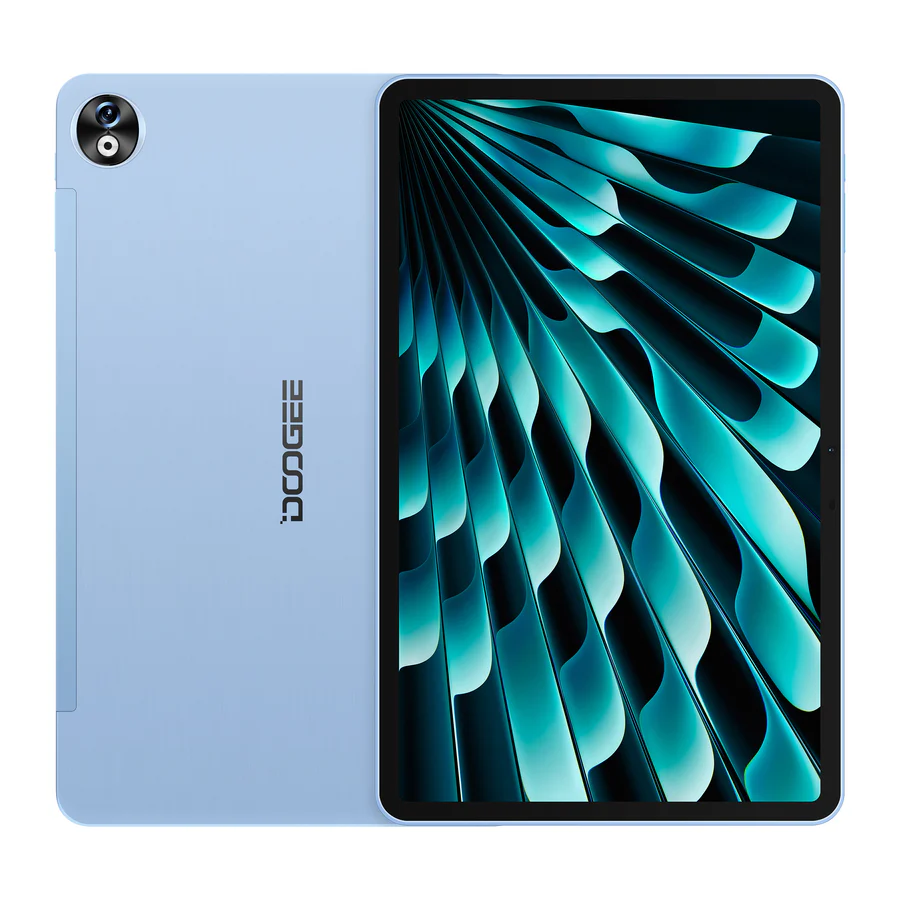 Tablete - Tableta Doogee T40 Pro, Blue, 4G, 11’’ 2.4K Ultra-clear Display, Android 14, 20GB RAM (8GB + 12GB RAM extensibil), 512GB ROM, 16mp + 8mp, 10800mAh, Nano-SIM