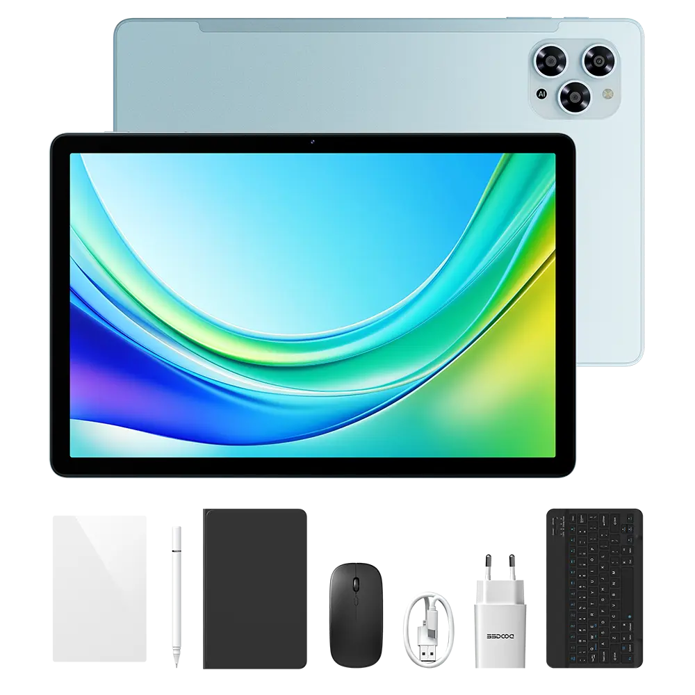 Hírek - DOOGEE Tab G6 Max VIP Tablet, Kek, 13" FHD Kijelző, 36GB RAM (6GB + 30GB Bővíthető), 256GB ROM, 10800mAh Akkumulátor, Android, Wi-Fi