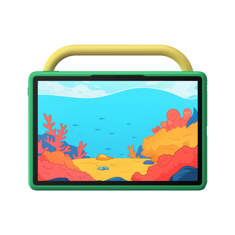 Tablets - DOOGEE U11 Kid Tablet, Green, 11" HD IPS 90Hz, 24GB RAM (4GB + 20GB Extended), 128GB ROM, Android 16, 8580mAh, Kids Apps