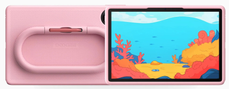 Tablete - Tabletă DOOGEE U11 Kid, Roz, 11" HD IPS 90Hz, 24GB RAM (4GB + 20GB extensibili), 128GB ROM, Android 16, 8580mAh, Aplicații pentru Copii