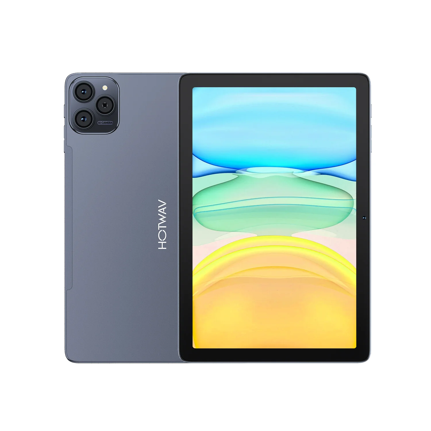 Tablete - Tabletă HOTWAV Pad 12, Gri, 4G LTE, Ecran 10.1" HD 120Hz, 12GB RAM (3GB + 9GB extensibili), 64GB, Android 16, 6580mAh, Dual SIM