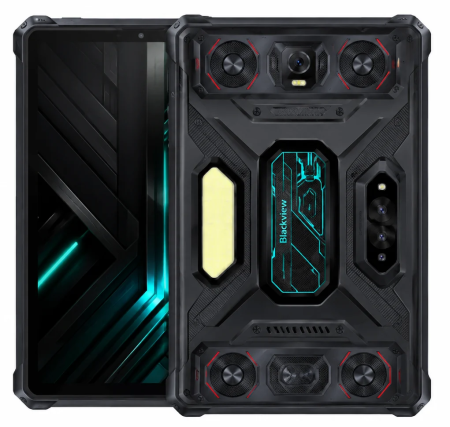 Tablete - Tabletă HOTWAV R12 Pro, Negru, 4G LTE, 12” HD+ 90Hz, 6GB RAM, 256GB ROM, Unisoc T7280, 20080mAh 33W, Night Vision 64MP, Camping Light, Android 16, Dual SIM