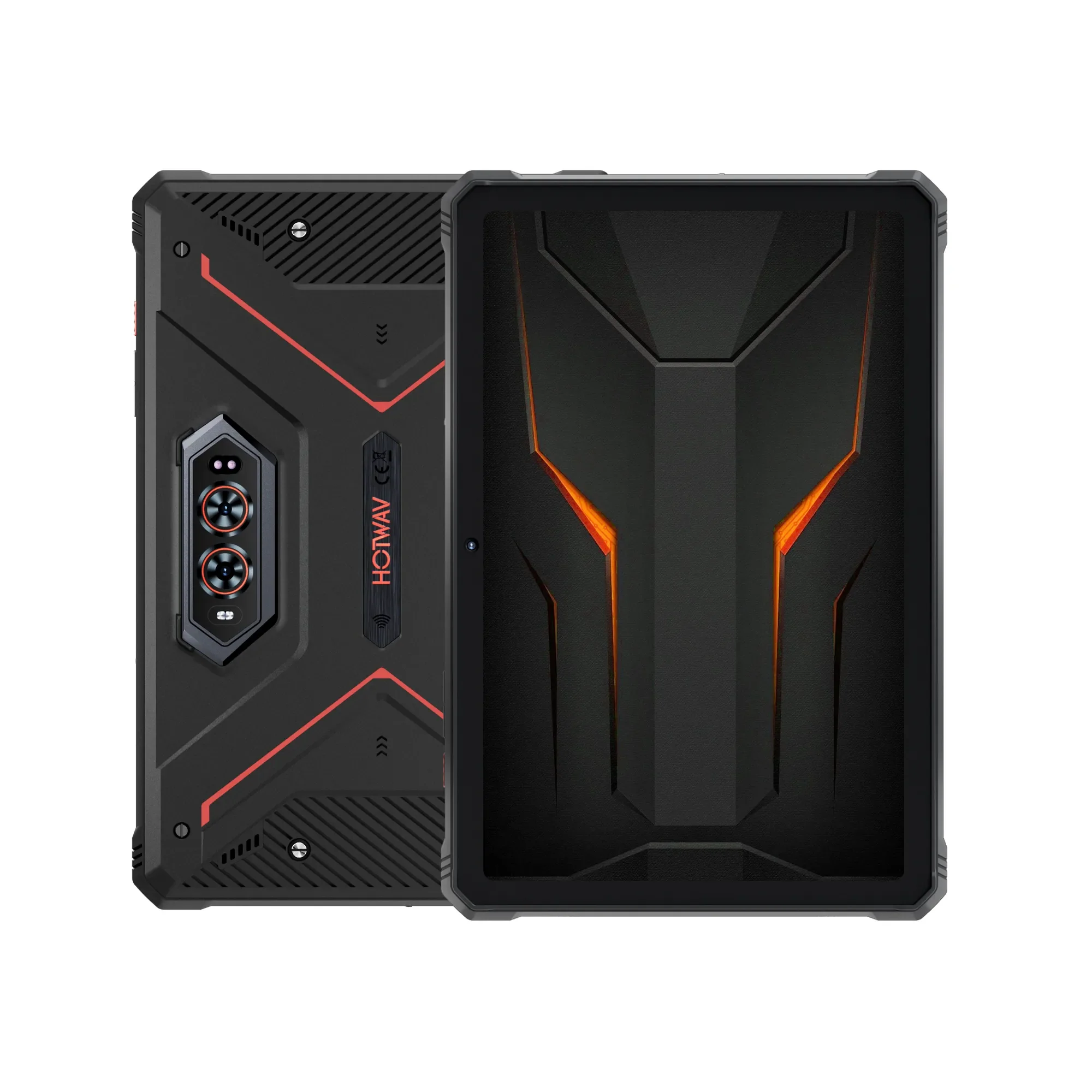 Tablete, Laptopuri si Accesorii - Tableta HOTWAV R9 Ultra, Rosu, 5G, 11" 2K FHD+, 24GB RAM (8GB + 16GB Extensibili), 512GB ROM, 64MP + 20MP NightVision, Android 15, Unisoc S713, Widevine L1, 20080mAh, 20W, Dual SIM