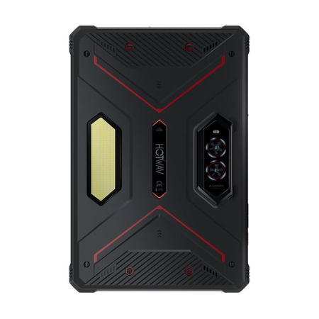 HOTWAV R9 Pro Strapabíró Tablet, Piros, 4G LTE, Camping Lámpa 350LM, 20080mAh, 20GB RAM (6GB + 14GB bővíthető), 256GB, 11" FHD+ Kijelző, 64MP Kamera, Android 14, Dual SIM [4]