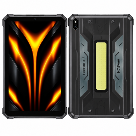 Tablete - Tabletă HOTWAV TAB R7 Pro, Negru, 4G LTE, 10.1” HD+ IPS, 20GB RAM (8GB + 12GB extensibili), 256GB ROM, Unisoc T7250, 15600mAh 20W, Cameră 20MP, Android 16, Dual SIM