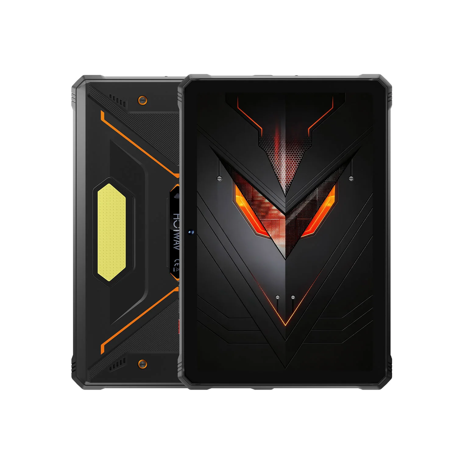 HOTWAV TAB R9 Pro Max Tablet, Orange, 5G, 10.95” FHD+ 120Hz, 20GB RAM (8GB + 12GB Extended), 256GB ROM, Unisoc T765, 20080mAh 20W, 20MP Night Vision, Android 16, Dual SIM