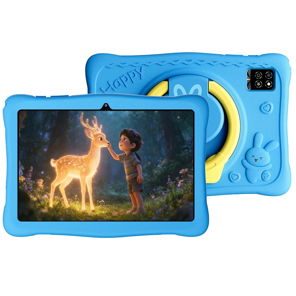 Tablete - Tabletă OSCAL KIDO 2, Albastru, 10.1" HD+ IPS, 12GB RAM (4GB + 8GB extensibili), 64GB, Android 16, 6600mAh, Dual BOX Speakers, WiFi 5, Bluetooth 5.0