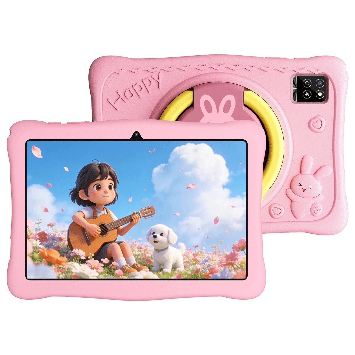 Tablete - Tabletă OSCAL KIDO 2, Roz, 10.1" HD+ IPS, 12GB RAM (4GB + 8GB extensibili), 64GB, Android 16, 6600mAh, Dual BOX Speakers, WiFi 5, Bluetooth 5.0