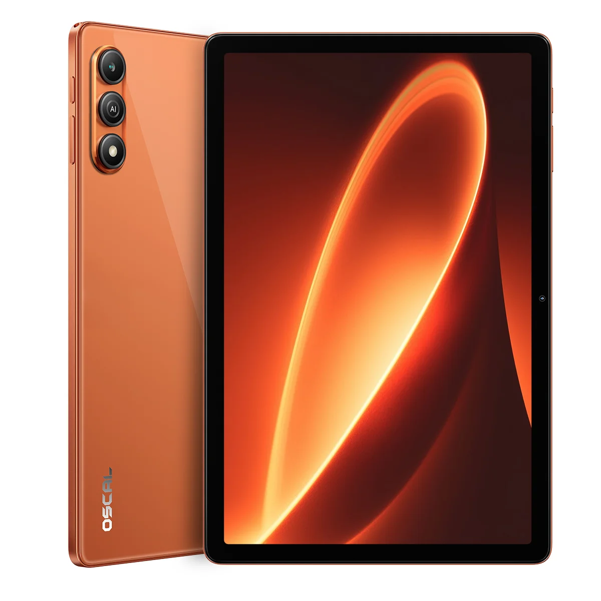 Noutati - Tabletă OSCAL BOLT 2, Portocaliu, 4G LTE, 11" HD IPS 90Hz, 32GB RAM (8GB + 24GB extensibili), 128GB, Unisoc T7250, 8300mAh, Android 16, Dual SIM