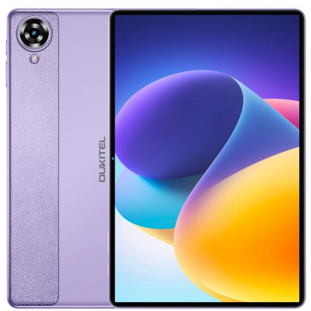 Tablete, Laptopuri si Accesorii - Tableta Oukitel OT11, Mov, 4G LTE, 11" 2K IPS, 16GB RAM (4GB + 12GB extensibili), 128GB ROM, Android 14, Cameră 13MP, Baterie 8000mAh, Dual SIM