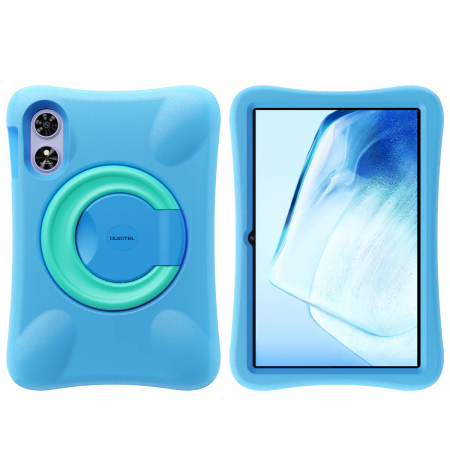Tablet Oukitel OT6 Kids Lila, 10" FHD+, 16GB RAM (4GB+12GB bővíthető), 64GB ROM, TÜV SÜD minősítés, Védőtok, Kids app, Android 13, 8000 mAh, Stylus Pen [1]