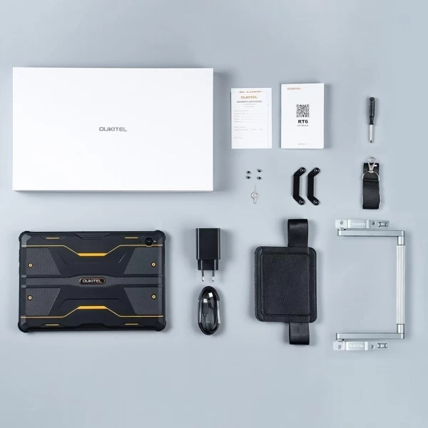 Tableta Oukitel RT6 Negru 4G, IPS 10.1" FHD+, 8GB + 6GB RAM extensibil, 256GB, Android 13, MT8788 Octa-Core 20000mAh, incarcare 33W Dual SIM [8]