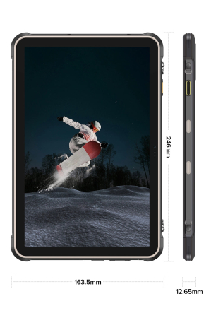 Tabletă Ulefone RugKing Pad 2 Pro Galben, 4G, 10.1″ HD+ 90Hz, 16GB RAM (8GB+8GB extensibili), 256GB ROM, Extindere până la 2TB, Cameră 48MP+8MP, Android 16, Unisoc T7250, 10200mAh, Dual SIM [3]