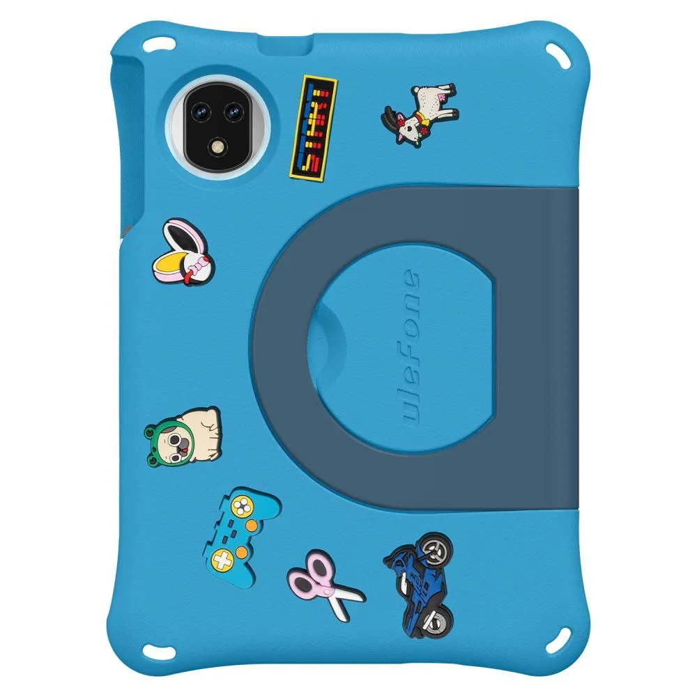 Ulefone Tab A9 Pro Kids Tablet, Kék, 4G, 8.68″ HD+ 90Hz, 8GB RAM (4GB + 4GB Bővített), 128GB ROM, Android 15, Helio G91, 12MP, Widevine L1, TÜV tanúsítvány, 5040mAh, 18W, Dual SIM [2]