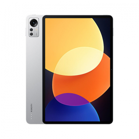 Tablete - Tableta Xiaomi Pad 5 Pro Silver, 12.4", 8GB RAM, 256GB ROM, Miui 13, Android 12, Snapdragon 870, Dolby Vision, Dolby Atmos, 10000mAh