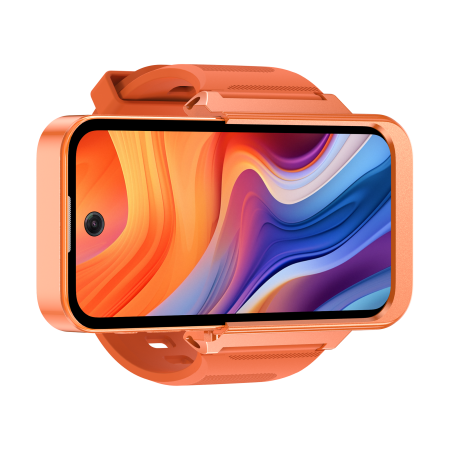 Smart Watch Phone iSEN PG999, Orange, 4G LTE, 3.97" Display, 3GB RAM, 64GB, GPS, WiFi, Bluetooth, 1800mAh, Dual SIM [5]