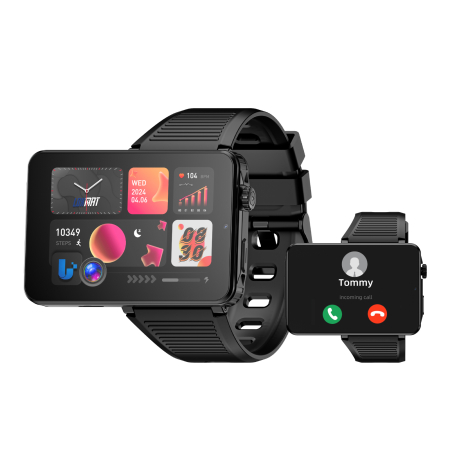 Toate ( smart si clasice ) - Smartwatch Lokmat APPLLP 9 Max, Negru, 4G, Android 15, 2.88" TFT, 4GB RAM, 64GB ROM, Nano SIM, GPS, Cameră Duală 5MP+3MP, BT 5.1, WiFi, 1800mAh