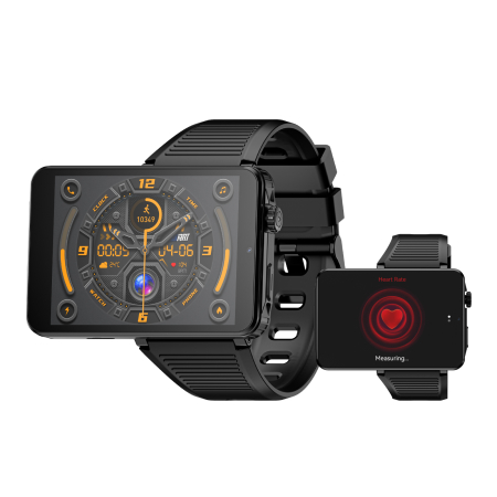 Lokmat APPLLP 9 Max Smartwatch, Black, 4G, Android 15, 2.88" TFT, 4GB RAM, 64GB ROM, Nano SIM, GPS, Dual Camera 5MP+3MP, BT 5.1, WiFi, 1800mAh [1]