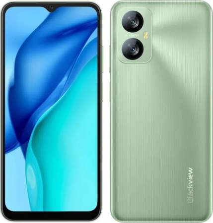 Producatori Telefoane - Telefon mobil Blackview A52 Verde, 4G, 6.1" HD+, 2GB RAM, 32GB ROM, Android 12, 5180mAh, Dual SIM