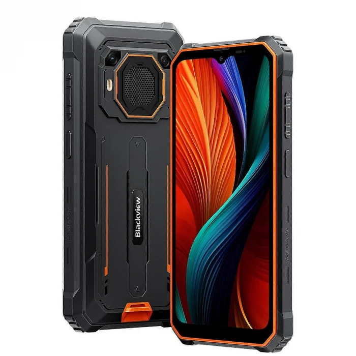 Telefon mobil Blackview BV6200 Plus Orange, 4G, 6.56"HD+IPS, Boxa 3W, 32GB RAM (8GB + 24GB extensibili), 128GB ROM, Android 14,  Unisoc T606, NFC, 11000mAh, 18W, Dual SIM [3]