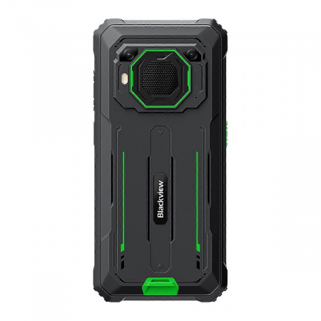 Mobile phone Blackview BV6200 Plus Green, 4G, 6.56" HD+ IPS, 3W Speaker, 24GB RAM (8GB + 16GB expandable), 256GB ROM, Android 14, Unisoc T606, NFC, 11000mAh, 18W, Dual SIM [2]