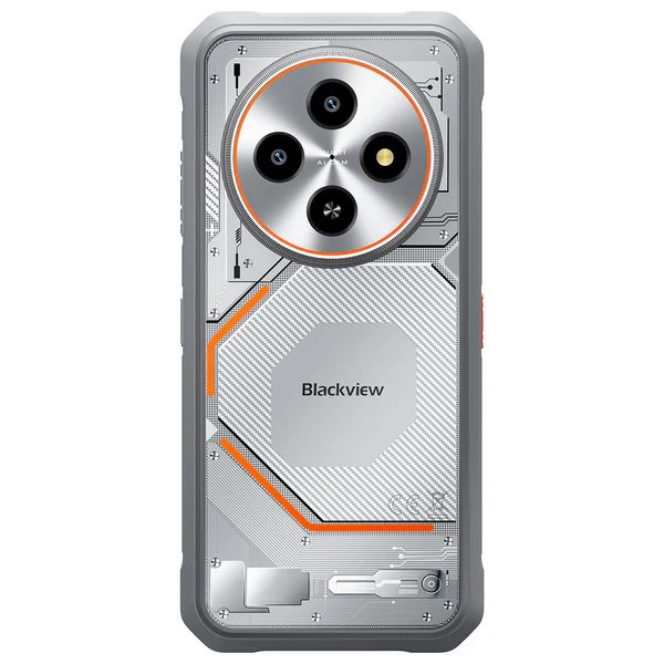 Blackview FORT 2  Ultra-slim,  Okostelefon, Fehér, 4G, 6.56" 90Hz, 24GB RAM (8GB + 16GB bővíthető), 256GB ROM, Helio G81, 5000mAh, 18W Gyors Töltés, NFC, Android 15, Dual SIM [4]