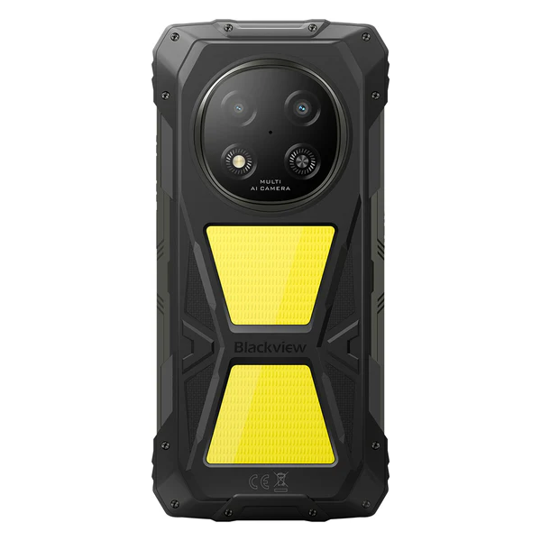 Blackview ROCK 2 Pro Mobile Phone, Black, 5G, 6.67" HD+ 120Hz Display, 32GB RAM (8GB + 24GB Expandable), 256GB ROM, Android 16, 15000mAh Battery, 33W, NFC, Dual SIM [4]