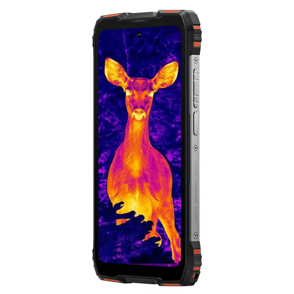 Telefon Mobil Blackview ROCK 3 Rugged, Portocaliu, 4G, Cameră Termică, Ecran 6.78" FHD+ 120Hz, 32GB RAM (8GB + 24GB extensibili), 256GB, Cameră 108MP, Baterie 10000mAh, Android 16, NFC, Dual SIM [2]