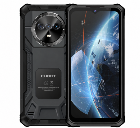 Telefoane Mobile. - Telefon Mobil CUBOT KingKong ES PRO, Negru, 4G LTE, 6.56” HD+ 90Hz, 16GB RAM (6GB + 10GB extensibili), 128GB ROM, Unisoc T616, 5100mAh, Cameră 64MP, Android 16, Dual SIM