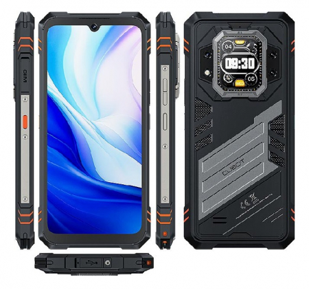 Telefoane Rezistente - Telefon mobil Cubot KingKong Star 2, 5G, 6.72" FHD+, 24GB RAM (12GB+12GB extensibili), 256GB ROM, Android 14, 100Mpx, MediaTek Dimensity 8200, 5100mAh, Dual SIM