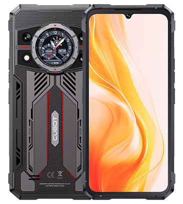 Phone - Mobile phone Cubot KingKong 11, Black, 5G, 6.72" FHD+ 120Hz, Rear Screen, 16GB RAM (8GB +8GB  expandable), 256GB ROM, Android 15, Dimensity 7025, 108MP, Night Vision, 10200mAh, Dual SIM