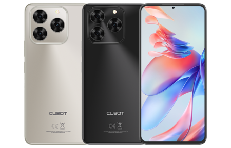 Telefon mobil Cubot Note 60, Negru, 4G, 7.2" HD+ 120Hz, 16GB RAM (6GB + 10GB Extensibili), 128GB ROM, Android 15, Unisoc T615, 48MP, NFC, Face ID, 7000mAh, Dual SIM [3]