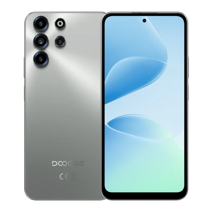 Telefon Mobil DOOGEE B10 Pro VIP, Gri, 4G, 6.63" FHD+ 120Hz, 64GB RAM (8GB + 56GB extensibili), 256GB, Helio G100, Cameră 64MP + 8MP Ultra Wide, Android 16, NFC, 7600mAh, Dual SIM [1]