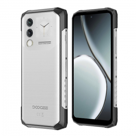 Mobile Phone Doogee Blade 10 Max, Silver, 4G, 6.56" HD+ 90Hz, 20GB RAM (8GB + 12GB expandable), 256GB ROM, 50MP, Spreadtrum T606, Android 14, 10300mAh, Face ID, NFC, Dual SIM [1]